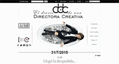 Desktop Screenshot of directoracreativa.com